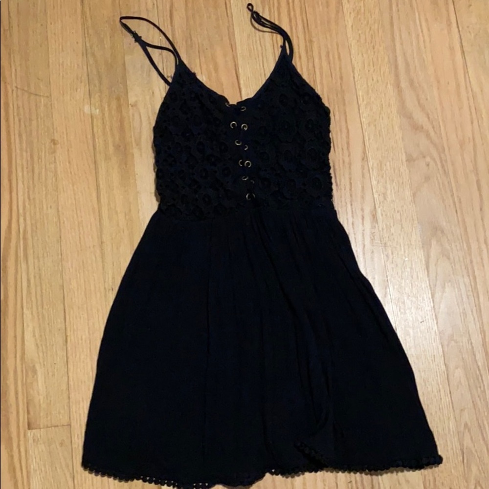 black dress
